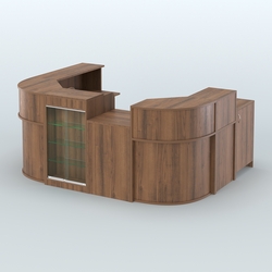 Пристенный павильон Чай и Кофе с собой №2, Орех