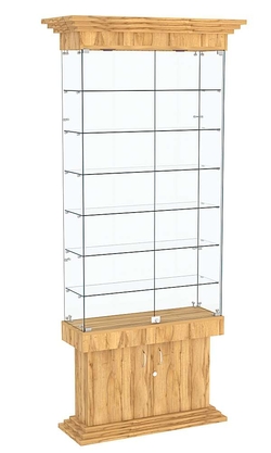 Витрина ДОНЖОН №31, Дуб Золотистый