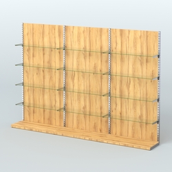 Система ЭЛЕГАНТ №8 пристенная с ДСП (3600 мм), Дуб Золотистый