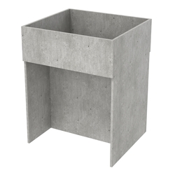 Корзина для распродаж из ДСП №2, Метрополитан Грей