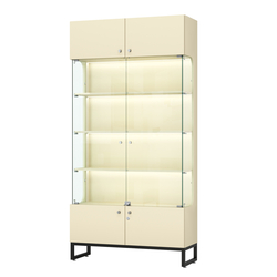 Витрина Монти №2-П, Крем Вайс