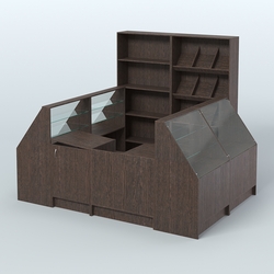 Торговый Островок "Эконом" №18 (5, 5 кв.м), Дуб Венге