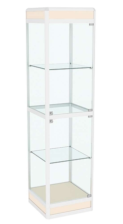 Витрина из профиля Стаканчик №3 , Крем Вайс