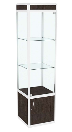 Витрина из профиля Стаканчик №1 , Дуб Венге