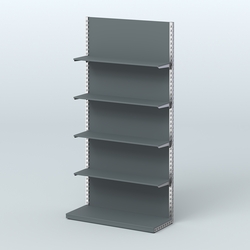 Система ЭЛЕГАНТ с ДСП №8 (1200 мм), Темно-Серый