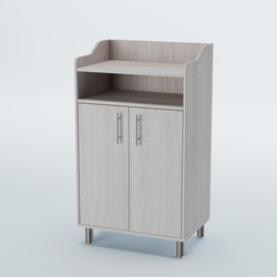 Стойка официанта "Бармен" №4-Н на ножках, Ясень Анкор светлый