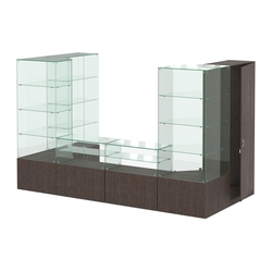 Павильон ИСТРА пристенный №3а (5, 87 кв.м), Дуб Венге