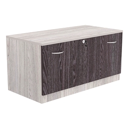 Тумба T-16 900мм (H-450мм c одним выдвижным ящиком), Ясень Анкор светлый + Ясень Анкор темный