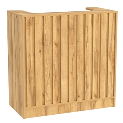 Прилавок под кассу серии "Смок" №2, Дуб Золотистый