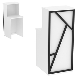 Ресепшен серии ЛОФТ - АЛЬФА №2 (декор №3), Белый