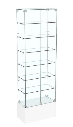 Узкая витрина обзорная ИСТРА №35-600, Белый