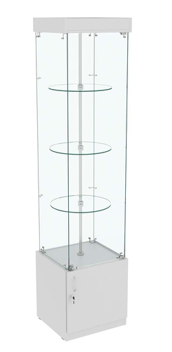 Витрина Ротация с вращающимися полками №2, Серый
