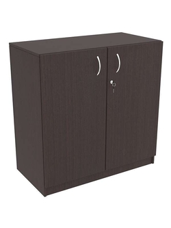 Прилавок Истра №134 стационарный закрытый, Дуб Венге