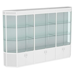 Витрина из профиля Трапеция №1 (3-ех метровая), Серый