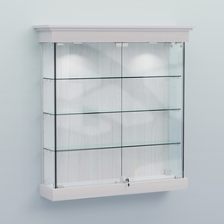 Витрина для музеев "Коллекция" настенная №2-3, Ясень Анкор светлый