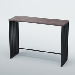 Барный стол "Кофе-брейк" №7, Ясень Анкор темный