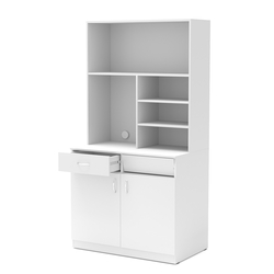 Офисная мини-кухня ВЕКТОР №6, Белый