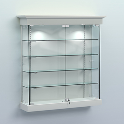 Витрина для музеев "Коллекция" настенная №2-4-РЕГ, Серый