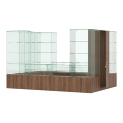 Павильон ИСТРА островной №8а (8, 32 кв.м), Орех