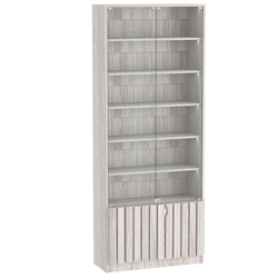 Витрина серии "Смок" №1-800, Ясень Анкор светлый - U31104