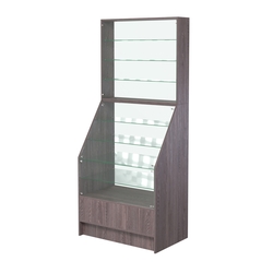 Витрина АЛМАЗ №1, Ясень Анкор темный