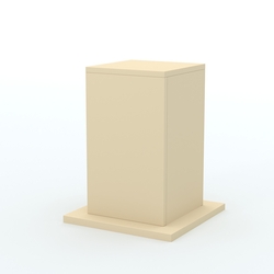 Подставка музейная "Коллекция" №7, Крем Вайс