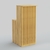 Ресепшен узкий серии ВЕРТИКАЛЬ №2 Дуб Золотистый