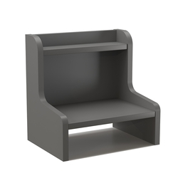 Полка настольная Вектор №33, Антрацит