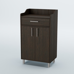 Стойка официанта "Бармен" №5-Н на ножках, Дуб Венге