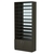 Стеллаж из ДСП с 10-ю полками 350x900 мм серии LEVEL-10 №13-2 (З/C - ЗЕРКАЛО) Черный