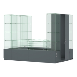 Павильон ИСТРА островной №7б (4, 86 кв.м), Темно-Серый