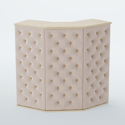 Ресепшен БАРОН №4 (карета золото), Дуб сонома + 02 Beige