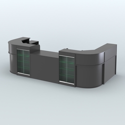 Пристенный павильон Чай и Кофе с собой №4, Черный