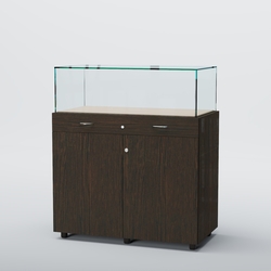 Витрина для музеев "Коллекция" №16, Дуб Венге