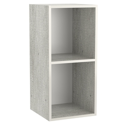 Антресоль офисная узкая А-03, Метрополитан Грей