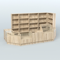 Торговый Островок "Эконом" №17 (8, 47 кв.м), Дуб сонома