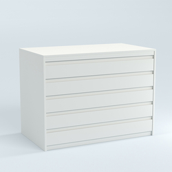 Стол-ресепшен серии ПРАЙМ №1А, Белый