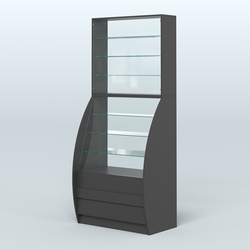 Витрина БРИЗ №1-900, Черный