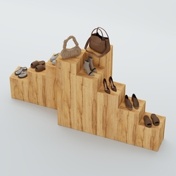 Демо-стенд Ступени-Пересечение №4, Дуб Золотистый