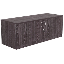 Тумба T-21 1200мм (H-450мм с распашными дверцами), Ясень Анкор темный - U31105