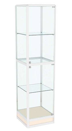 Витрина из профиля Стаканчик №4, Крем Вайс