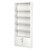 Стеллаж из ДСП с 4-мя полками 200x900 мм серии LEVEL-4 №10 (З/C - ДВП) Белый