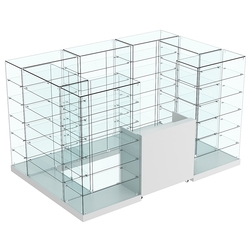 Торговый островок ХИТ ПРОДАЖ №5а (закрытый) (4.86 кв.м), Серый