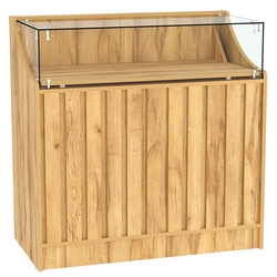 Прилавок серии "Смок" №2, Дуб Золотистый