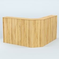 Ресепшен серии ПРАЙМ №5 угловой, Дуб Золотистый