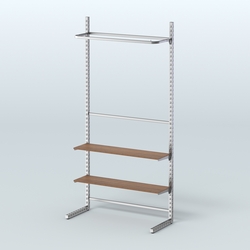 Система ЭЛЕГАНТ без ДСП №9 (1200 мм), Орех