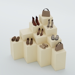 Демо-стенд Ступени-Шаг №4, Крем Вайс