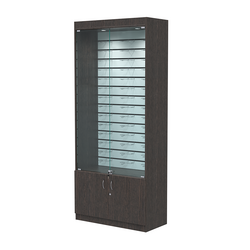 Витрина для очков №3 (задняя стенка - Э/П), Дуб Венге