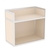 Прилавок под кассу из профиля №5  (открытый) Крем Вайс