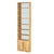 Стеллаж из ДСП с 6-ю полками 150x600 мм серии LEVEL-6 №2-2 (З/C - ЗЕРКАЛО) Дуб Золотистый